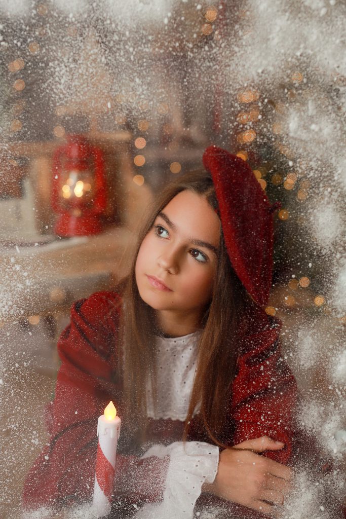 klimatyczna sesja świąteczna Wyszków – naturalne zdjęcia dzieci