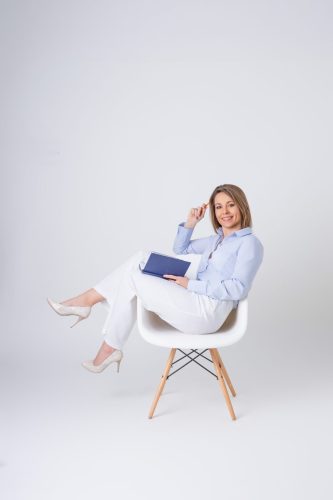 Dietetyczka w studio – sesja biznesowa Wyszków